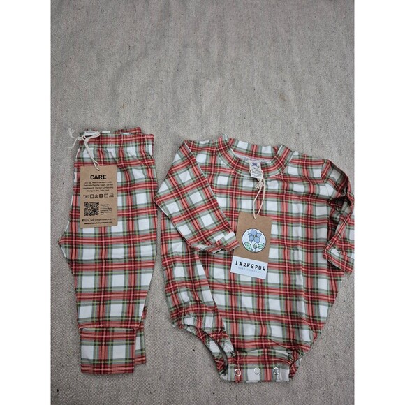 Larkspur bamboo bubble & long pants size 3-6 months - Picture 3 of 3